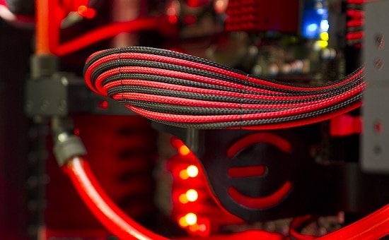 Custom pc cable sleeving